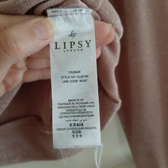 ~DONATED~ Lipsy | London ruffle top - Picture 4 of 7